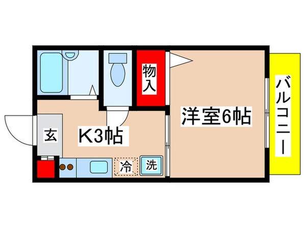 プランタンの物件間取画像